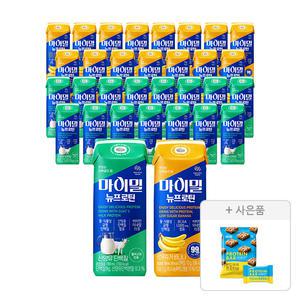 마이밀 마시는 뉴프로틴 산양유, 190ml, 16개입, 1개 + 로우슈거바나나, 190ml, 16개입, 1개  + 증정(한입쏙쏙 프로틴바 150g,1개)