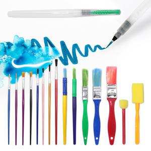 붓 15종세트 워터브러쉬 물붓펜 수채화붓 캘리그라피 붓펜 물펜 물붓