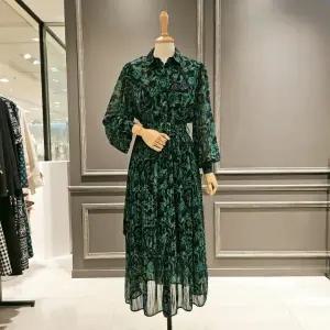 [대구백화점] [아니베에프]카라넥 벨트 쉬폰원피스(A43WOP540)