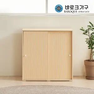 슬링 E0등급 템바 슬라이딩 2도어 800 수납장_착불배송