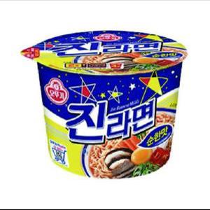 오뚜기 진라면 순한맛 큰컵 컵라면 110g 12개