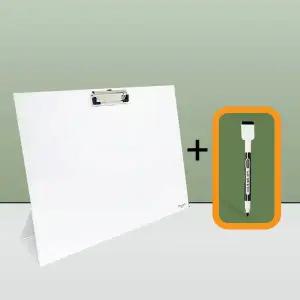 마그피아 화이트보드 스탠딩 자석 클립보드 A3(MSCB-A3) / 세워지는 보드(자석 마카펜 증정) / 004261