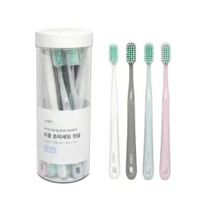 [나무이야기] 기능성 이중 초미세모 칫솔 12개입 / 이중 미세모 대왕 칫솔 12개입