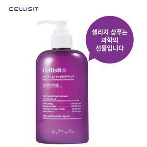 1+1 탈모 완화 천연 셀리지201 테라피 샴푸 모발 볼륨 올인원 약초 순수성분 40% 제비꽃