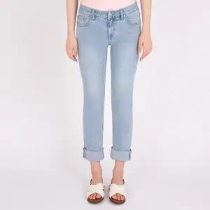게스 여성 청바지 크롭 스트레이트 라이트블루 YL2D7070