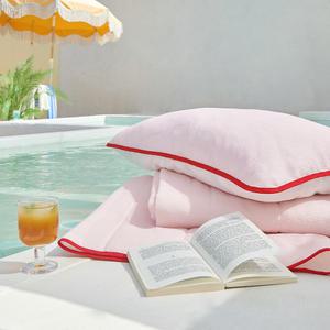 스무디 스노우리플 아사 베개 커버 50X70