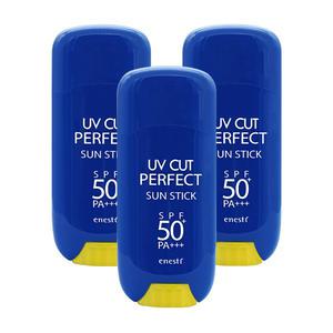 에네스티 UV컷 퍼펙트 선스틱 23gx3개 자외선차단 SPF50 순한 저자극 썬블록