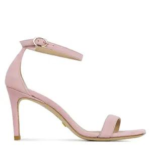 발레 누나크 커브 85 스웨이드 샌들 힐 NUNAKED SE134 SUE