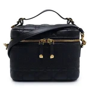 [중고명품] 블랙 베니티 스몰 토트백