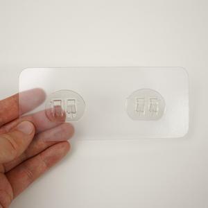 접착 선반걸이 주방 욕실 무타공 후크 부착식 스티커