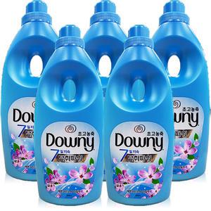 다우니 초고농축 섬유유연제 탈취파워 레몬그라스와 라일락 본품 1L 5개