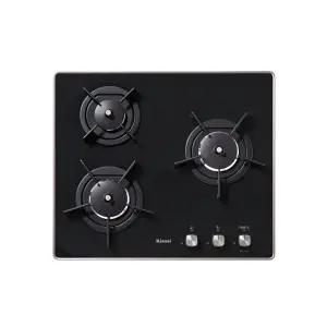 린나이 가스레인지 3구 빌트인 블랙 RBR-PF3000