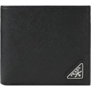 [명품] 사피아노 삼각로고 블랙 남성 반지갑 2MO513 QHH F0002