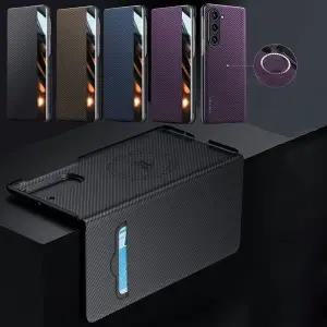 갤럭시z폴드 7 6 5 4 가죽 카본 맥세이프 카드 케이스