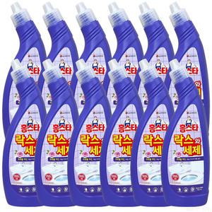 홈스타 락스와세제 후로랄 파인 본품 750ml 12개