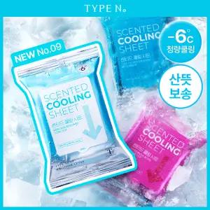 타입넘버 센티드 쿨링 시트 15매 3종 290726