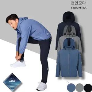 남성 여름 경량 방풍 자켓 신축성이 좋은 바람막이 운동복 에어쿨자켓3 1MQJKM4003_CA