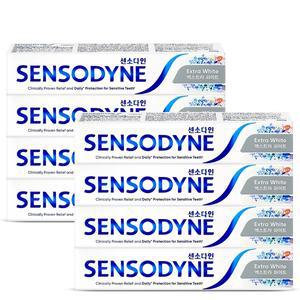 센소다인 엑스트라 화이트 치약 120g 8개