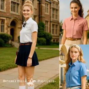 25SS 여성 옥스포드 반팔셔츠 3종