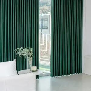 디망쉬 나비주름 형상기억 긴창 특대형 거실 암막커튼 2장