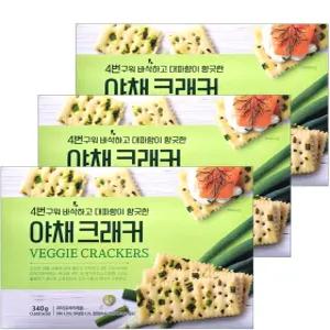 푸지안 대파향 야채 크래커340g x3개