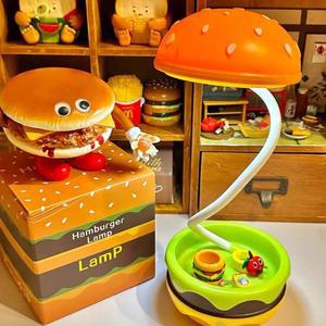 인테리어 피규어 수면등 햄버거 단스탠드 식당 파머밥 캐릭터 수슈등 버거 그릴 맛집 포차코