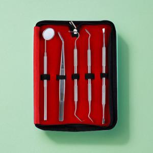 치과 탐침 가정용 치석 셀프 스케일링 기구 도구 제거 제거기 5종