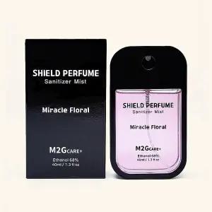 [밀투고] 쉴드퍼퓸 미라클 플로럴 스프레이액 휴대용 손소독제 향수