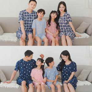 폭스클럽여름잠옷냉감가족커플아동주니어파자마