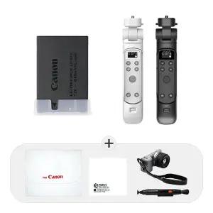 캐논 LP-E17 정품 배터리+아이리버 슈팅그립 4종 세트 R50V  M6 Mark II