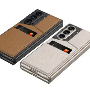 갤럭시Z폴드7 제트지 카드포켓 거치대 슬림 풀커버 핸드폰 케이스