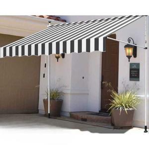 기둥식 차양 무타공 비가림막 발코니 회색 막이 어닝