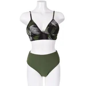 [VY] 여자 포인트 비키니 하이웨이스트 에스닉 카키 수영복_14158358_588847