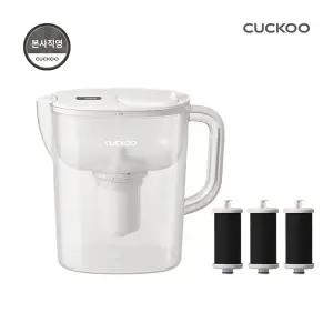 본사직영) 쿠쿠 인스퓨어 필터 정수기 3.8L 화이트 X3 CPWP-C3801W (필터 3개 본품포함)