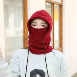 모자 마스크 목도리 겸용 가능 겨울철 후드넥워머 필수템 후드넥워머 겨울꿀템 안면보호
