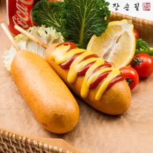 장순필 킹 핫도그 140g 빅사이즈 국내산 돈육 100 소시지 10개 20개 30개