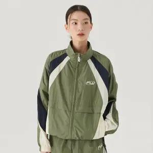 [휠라](대구신세계)[FILA] 크링클 홑겹 컬러블럭 벤틸레이션 바람막이 (FS2JKG2104X_GKH)