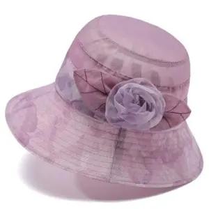 할머니모자 중년 여성 시원한 버킷햇 선바이저 벙거지 모자 예쁜모자