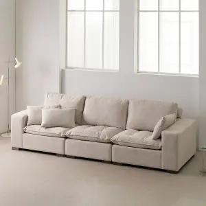 포근한 감성 생활방수 조야패브릭 쇼파  4인  TP904