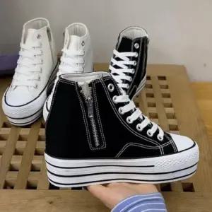 하이 로우 2타입 통굽 캔버스화 클래식 스니커즈 운동화 남자스니커즈 워킹화