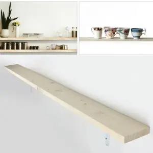 원목선반 벽선반 벽걸이(대) 진열 인테리어