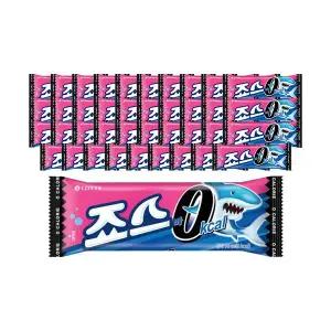 [슈팅냉동] 죠스바 0칼로리 75ml, 40개