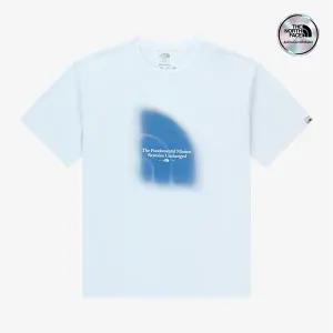 [노스페이스] [노스페이스 공식] NT7UR13J 화이트라벨 미스티 로고 반팔 라운드티_WHITE