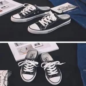 여자 블로퍼 캔버스 뮬 운동화 캔버스뮬 캔버스슬리퍼 여성블로퍼 캔버스뮬운동화