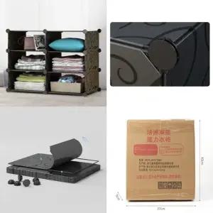 소형 선반 진열 선반 75x57cm 조립 정리수납장 진열장 의류수납장 의류수납함 옷수납장