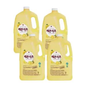 퐁퐁 레몬식초 주방세제 3L (4개)