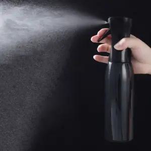 고운 안개 분사 분무기 500ml (블랙) 미세/미스트/의류/다림질/패브릭/청소/소독/스프레이/물분무기통/헤어