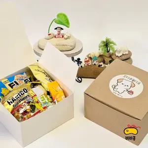 비비콩 도도세트 학교 학원 교회 행사 단체 간식 꾸러미 박스 어린이집 유치원 생일 답례품 미니 과자 선물 세트 구디백