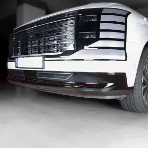 디올뉴 팰리세이드 LX3 튜닝 용품 프론트 범퍼 하단 커버 블랙 몰딩