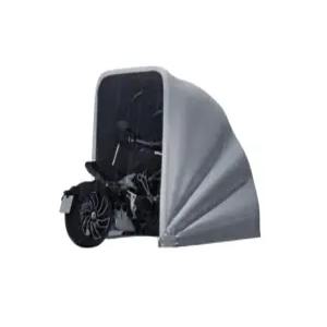 바이크 주차 텐트 덮개 간이 차고 오토바이 주차장 반자동 그늘막 차고지 간이차고 이동식